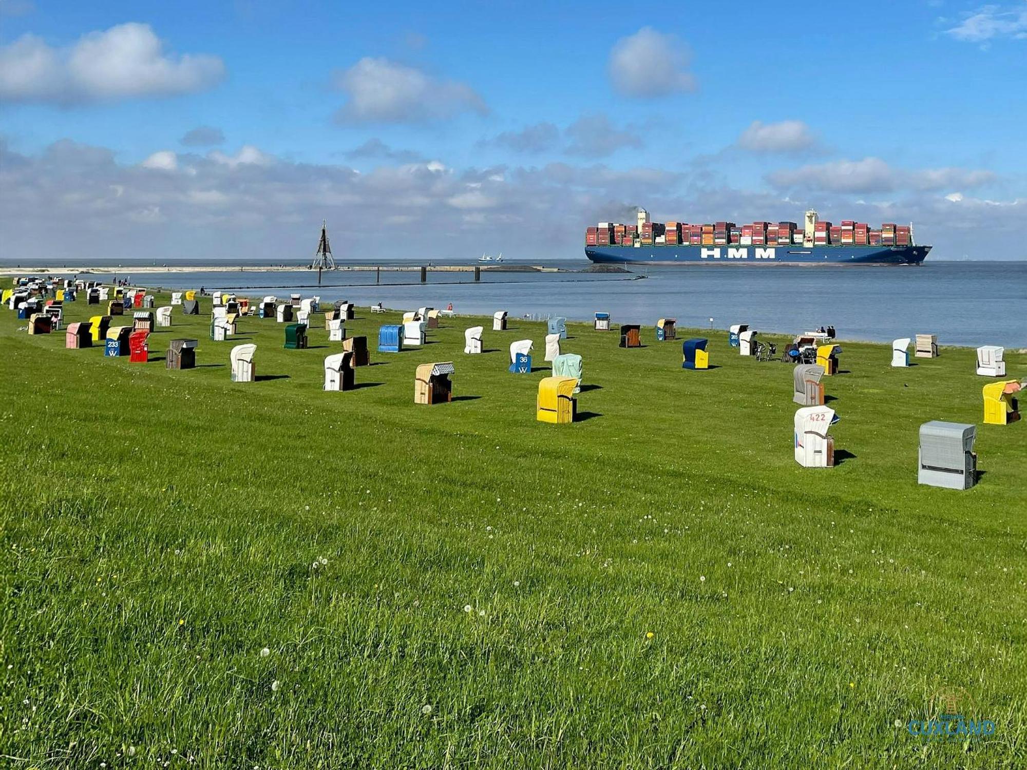 Urlaub Mit Seesicht Haus Nautic Whg. 201 Cuxhaven Extérieur photo